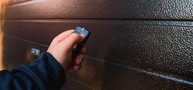 automatic door opener with remote control in August