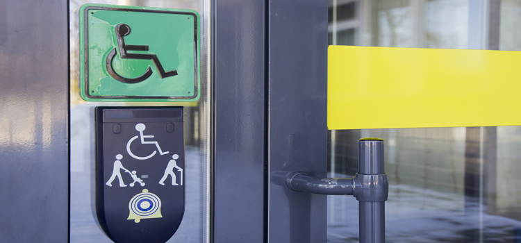 automatic handicap door opener in August
