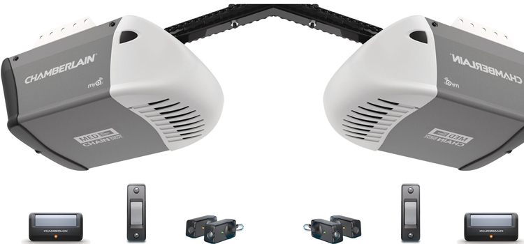 chamberlain garage door openers in August